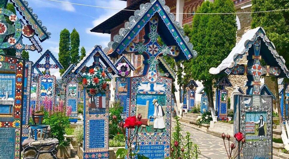 Merry Cemetery, Săpânța, Maramureș County, Romania
